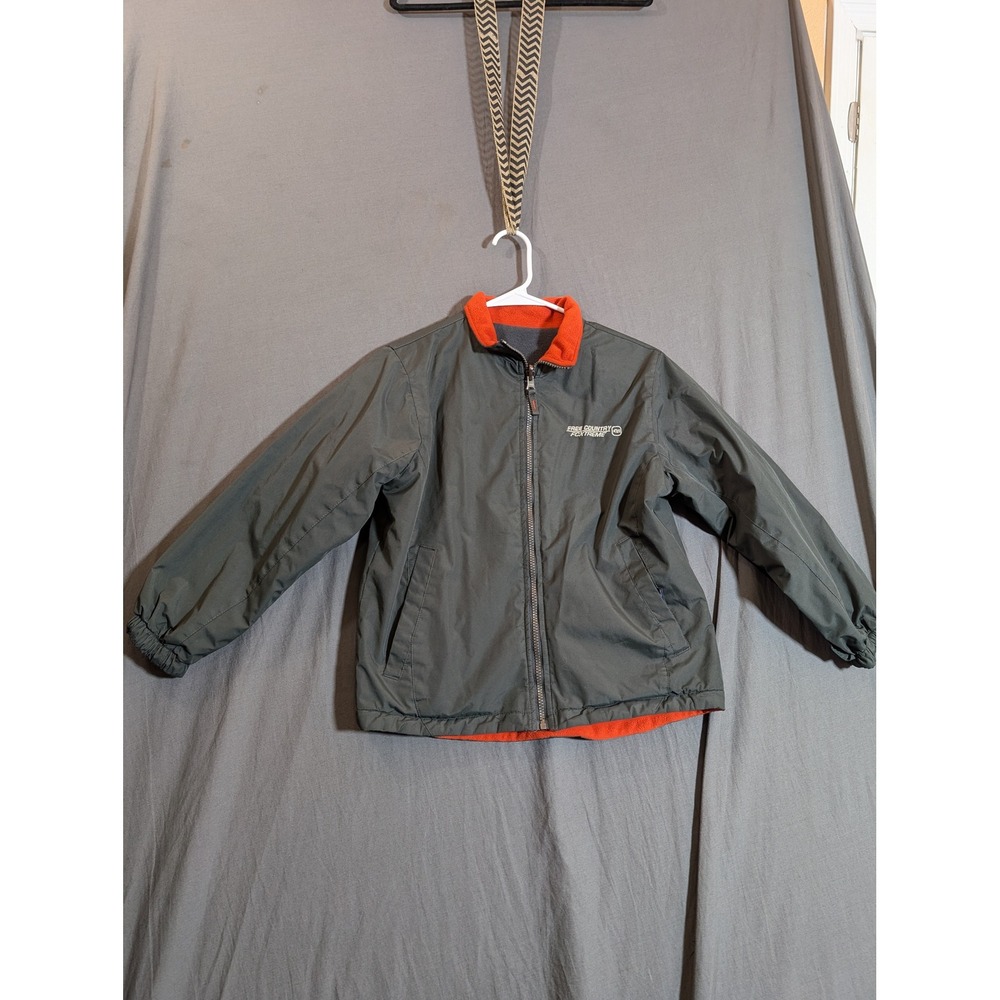 Free Country FCXtreme Size S‎ Gray Orange Fleece Lined Jacket